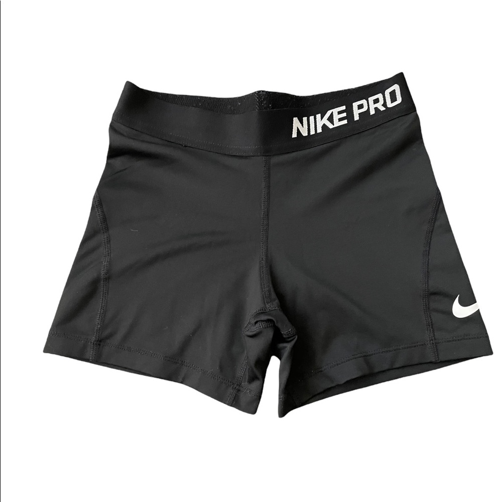 Nike Pro Kids' (Girls') Shorts Black Medium